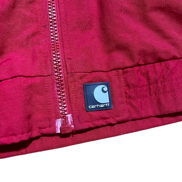 Carhartt Full Zip Red Classic Jacket, Men's XL - Picture 2 of 7